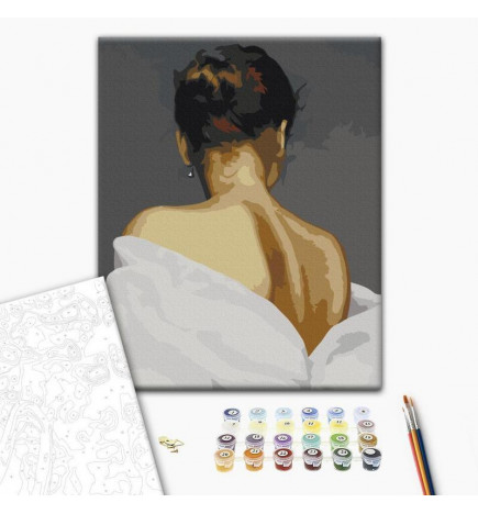 Paint By Numbers Kit - Womans Back