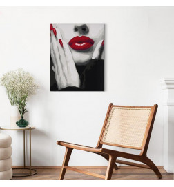 Cuadro para colorear - Classy Woman