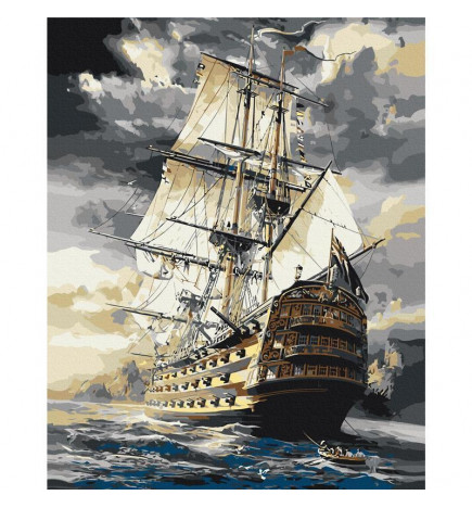 Peinture par numéros - Frigate