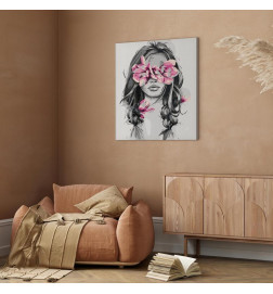 Malen nach Zahlen - Flowers On Eyes