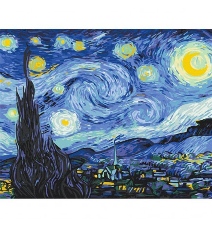 Tee ise maal - Van Goghs Starry Night