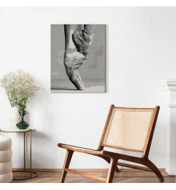 Quadro pintado por você - Ballet Shoes