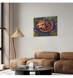 Quadro fai da te - Friendly Sloths