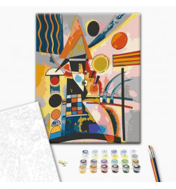 Platno za samostojno slikanje - Vasily Kandinsky: Swinging
