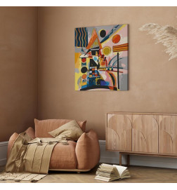 Quadro fai da te - Vasily Kandinsky: Swinging