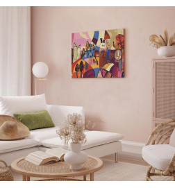 DIY kangas maalaus - Fairy Land