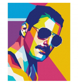 Tapybos pagal skaičius rinkinys - Colourful Freddie