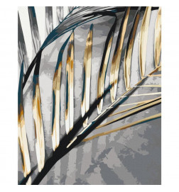 Malen nach Zahlen - Golden Palm Tree