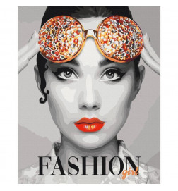 Quadro fai da te - Fashion Girl