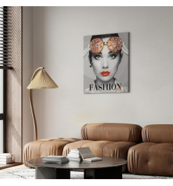 Quadro pintado por você - Fashion Girl