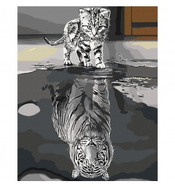 Quadro pintado por você - Reflection From the Future