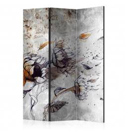 124,00 € Room Divider - Recall sunflowers [Room Dividers]