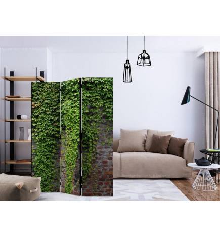Biombo - Brick and ivy [Room Dividers]