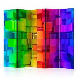 172,00 € Room Divider - Colour jigsaw II [Room Dividers]
