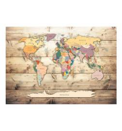 Self-adhesive Wallpaper - The World at Your Fingertips