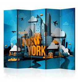 172,00 € Room Divider - New York - welcome II [Room Dividers]