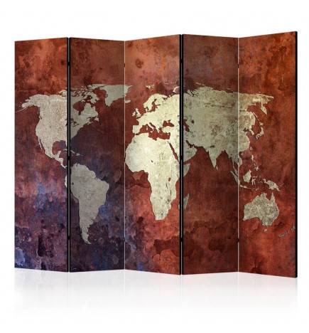 172,00 €Biombo - Iron continents II [Room Dividers]