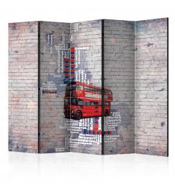 172,00 € 5-teiliges Paravent - My London... II [Room Dividers]