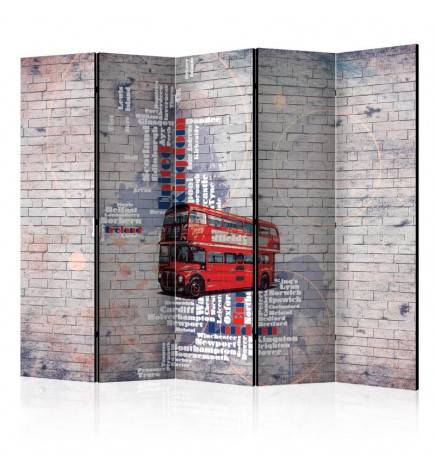 172,00 €Paravent 5 volets - My London... II [Room Dividers]