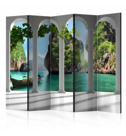 172,00 €Paravent 5 volets - On the terrace II [Room Dividers]