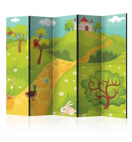 172,00 € Room Divider - A path to a magical castle II [Room Dividers]