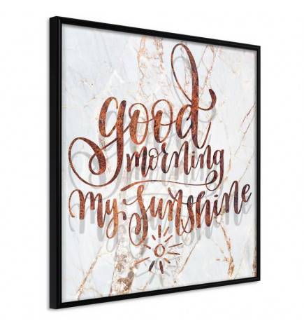 35,00 € Poster - Good Morning (Square)
