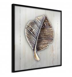 35,00 € Poster with Artic Leaf on Wood, tunnetuin esittäjä Arredalacasa