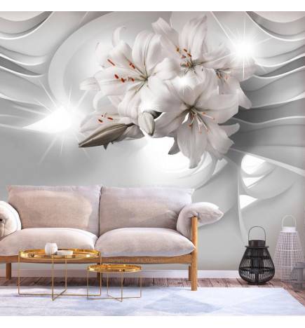 40,00 € Self-adhesive Wallpaper - Lilies in the Tunnel