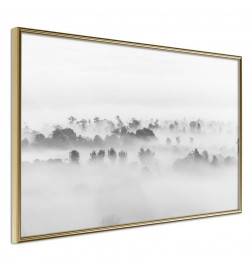 Poster in cornice con una la nebbia - Arredalacasa