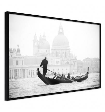 Poster met een Venetian Gondola - Arredalacasa