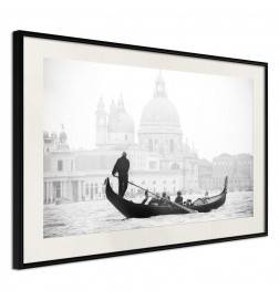 Poster met een Venetian Gondola - Arredalacasa