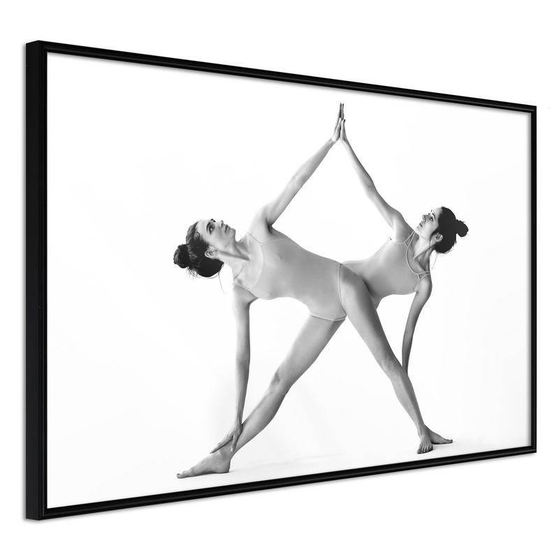 38,00 € Poster met twee klassieke dansers, Arredalacasa