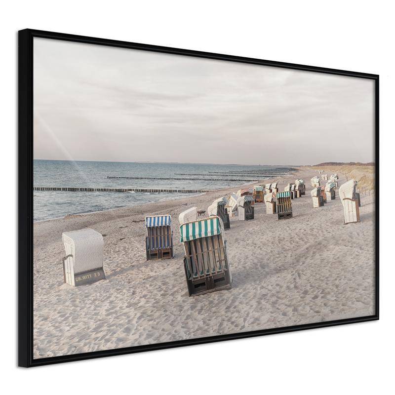 38,00 €Poster et affiche - Baltic Beach Chairs