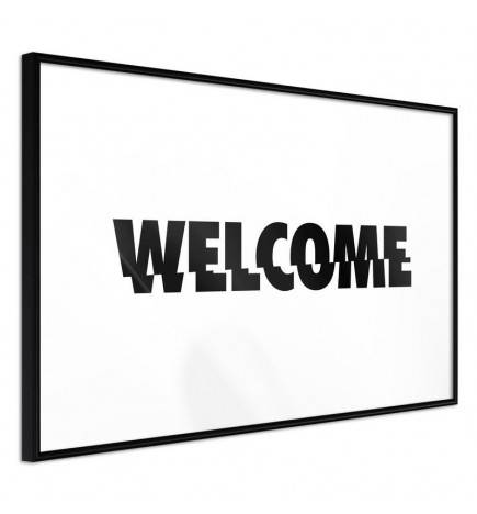 Poster et affiche - Welcome