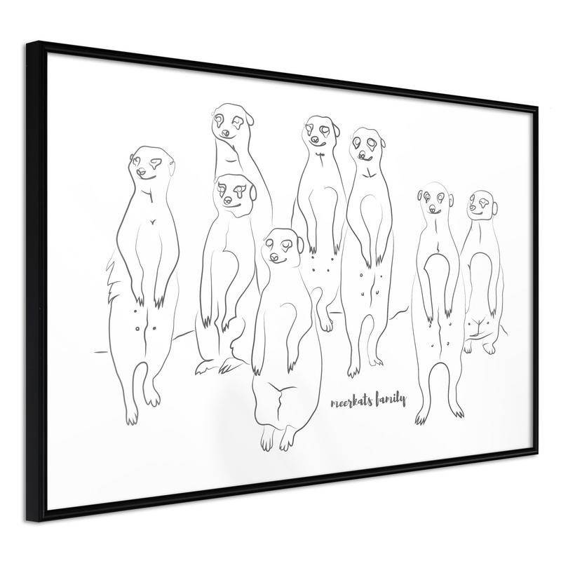 38,00 € Poster - Meerkat Lookout