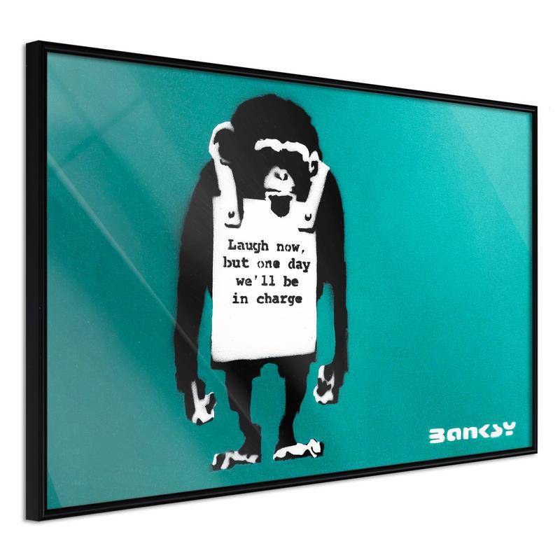 38,00 € Poster met een trieste aap