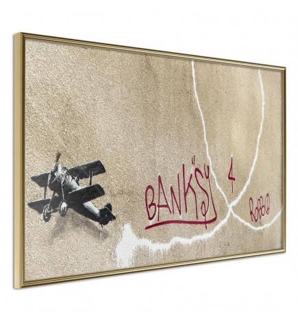 Pôster - Banksy: Love Plane