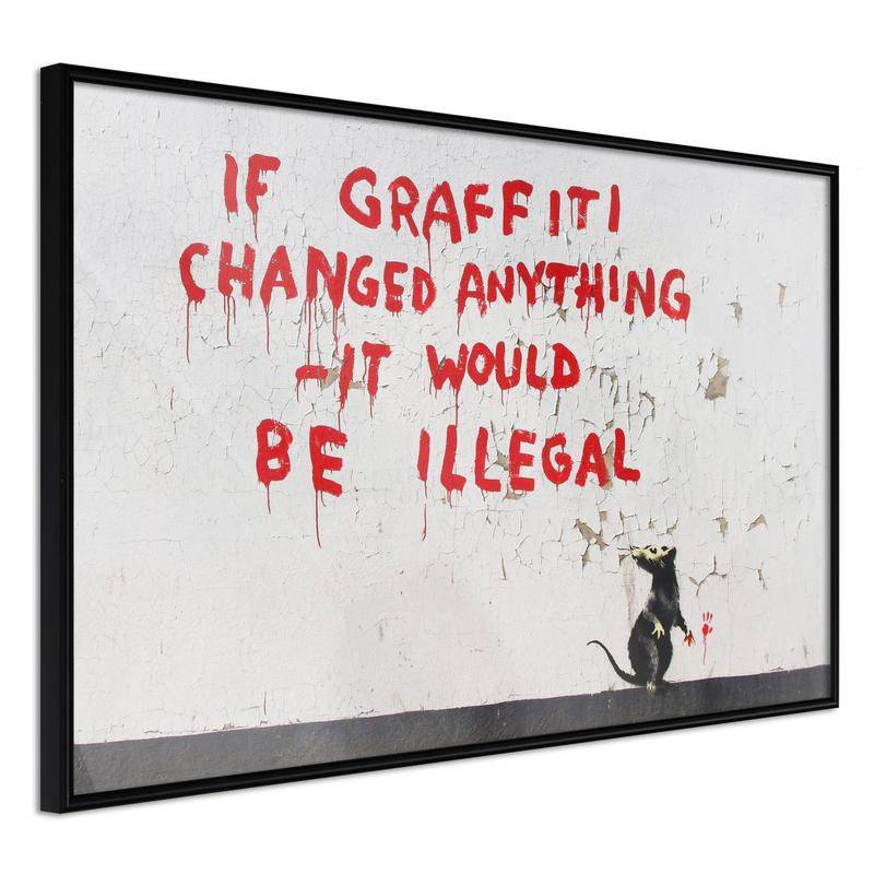 38,00 € Poster - Banksy: If Graffiti Changed Anything