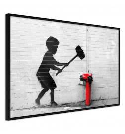 Poster et affiche - Banksy: Hammer Boy