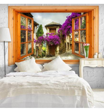 34,00 € Fotomurale met raam op het Italiaanse dorp