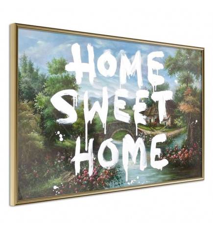 Plakat home sweet home - Arredalacasa