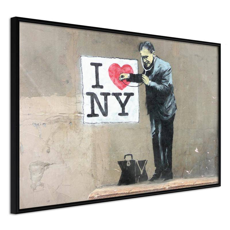 38,00 € Poster - Banksy: I Heart NY