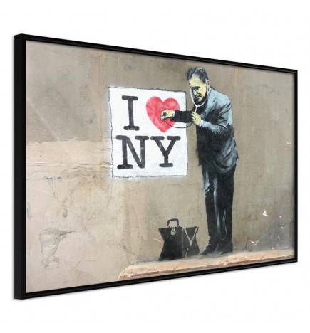 38,00 € Poster - Banksy: I Heart NY