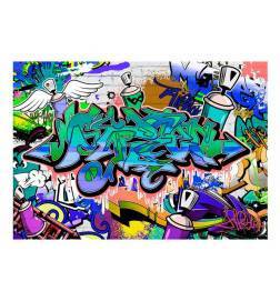 Wallpaper - Graffiti: blue theme