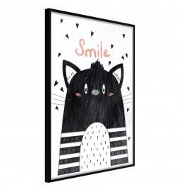 38,00 € Poster voor kinderen met een harige kat Arredalacasa