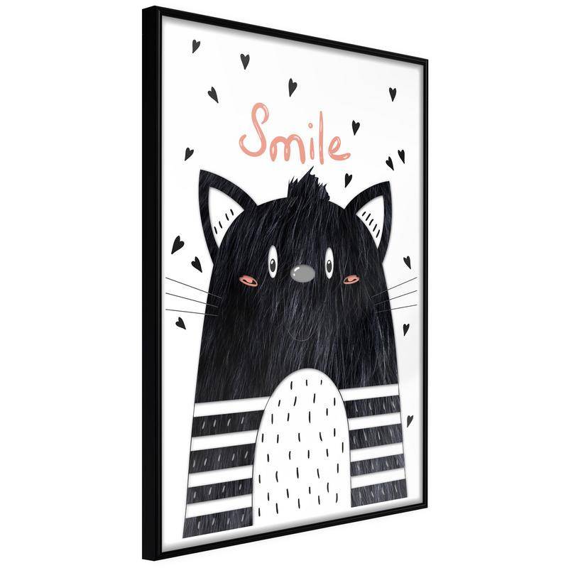 38,00 € Poster voor kinderen met een harige kat Arredalacasa