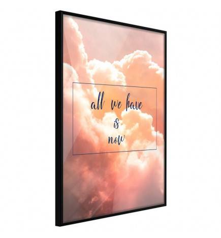 Poster in cornice con delle nuvole romantiche
