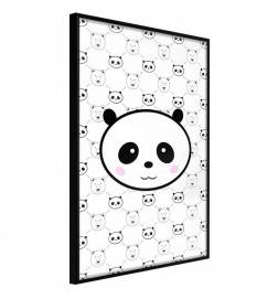 38,00 € Posters voor kinderen met veel kleine panda's Arredalacasa