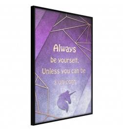 Póster - Always Be Yourself