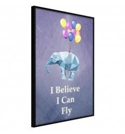 Plakat s slončkom z baloni - Arredalacasa